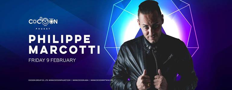 DJ Philippe Marcotti at Cocoon Phuket 