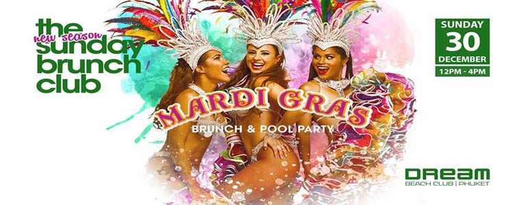 Experience the Mardi Gras flair at Sunday Brunch