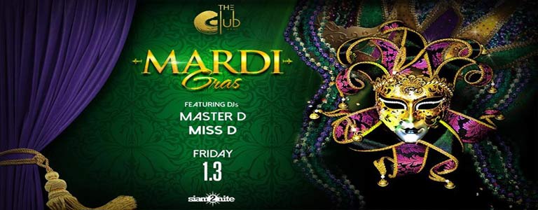 Mardi Gras at The Club@Koi