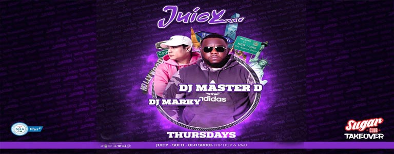 Thursday w/ Master-D at Juicy Bangkok 