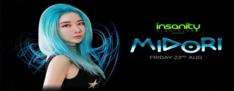 Midori at Insanity Nightclub