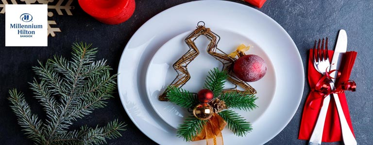 Christmas Day Specials at Millennium Hilton Bangkok