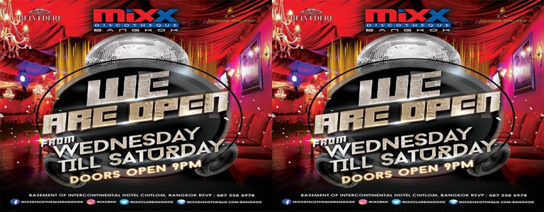 MiXX Bangkok Reopening Party