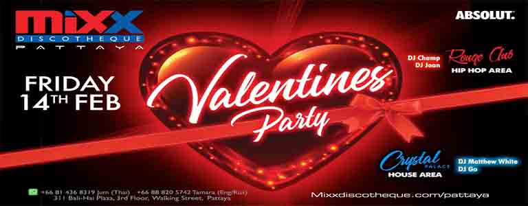 Mixx Valentine’s Party