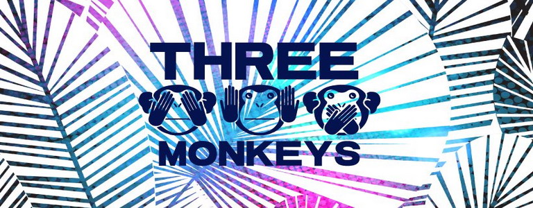 Three Monkeys - White Jungle Party at Revolucion Cocktail