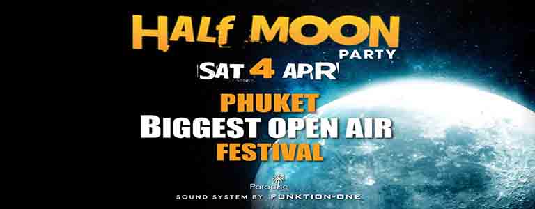 Half Moon Festival at Paradise Beach 