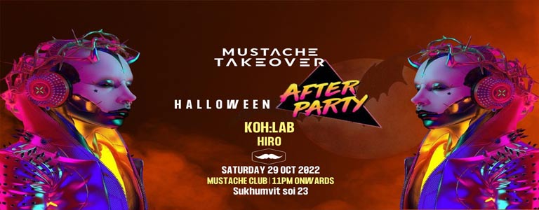 Mustache Takeover Halloween After Party 2022