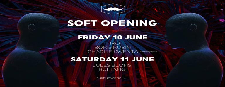 Soft Opening Mustache Bangkok | Sukhumvit Soi 23
