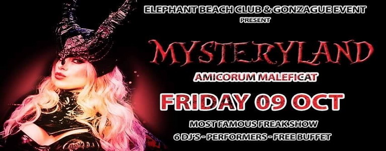 Mysteryland "Amicorun Maleficat" at Elephant Beach Club 