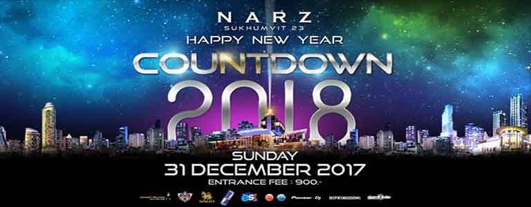 Countdown 2018 Hosted by NARZ Bangkok 