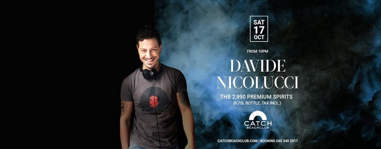 Davide Nicolucci at Catch Beach Club 