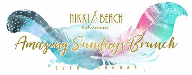 Love Affair: Amazing Sundays Brunch at Nikki Beach Samui