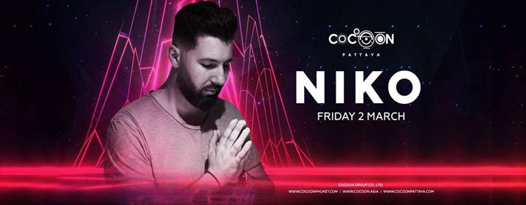 DJ Niko at Cocoon Pattaya