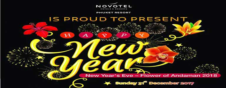 New Year's Eve 2018 at Novotel Phuket Resort 