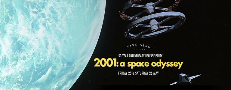 2001: a space odyssey at Sing Sing Theater
