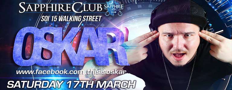 DJ OSKAR at Sapphire Club Pattaya