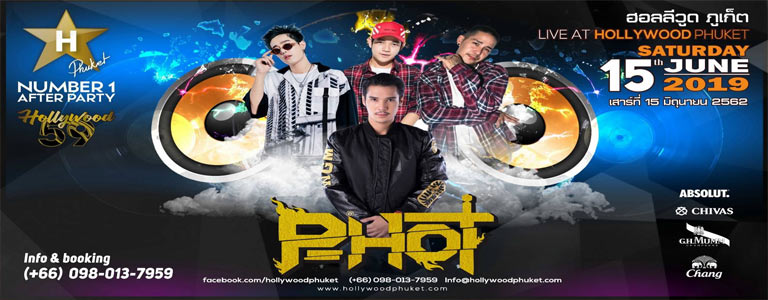Hollywood Phuket Present P-HOT Concert 