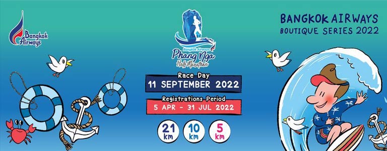 Bangkok Airways Phang Nga Half Marathon 2022