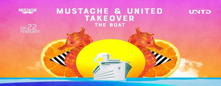 Mustache & United Takeover The Boat | Chrao Phaya Bangkok