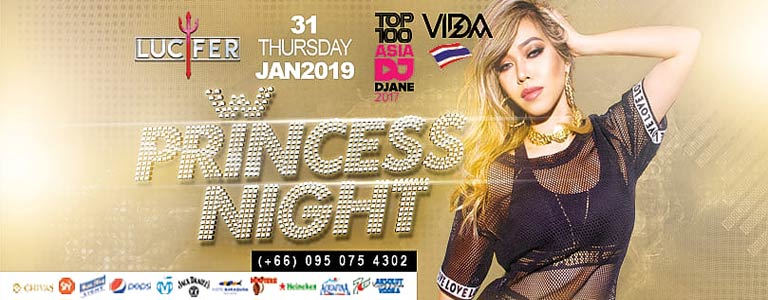 Princess Night w/ DJ Vida at Lucifer Club Pattaya