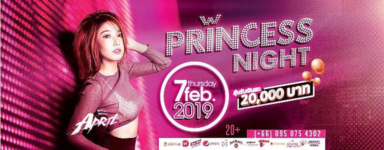 Princess Night w/ DJ April at Lucifer Club Pattaya