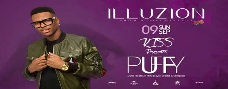 Kiss presents DJ PUFFY at Illuzion Phuket