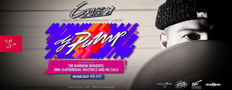 Crush Wednesdays present DJ Pump at CÉ La Vi Bkk