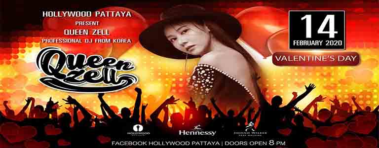 Hollywood Pattaya present Dj Queenzell