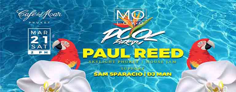 Moloko Pool Party with PAUL REED