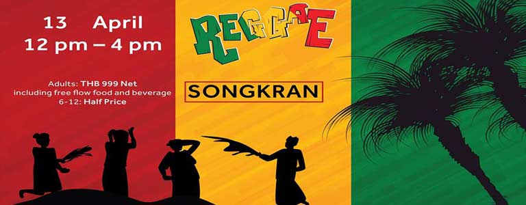 Reggae Songkran at Marriott Resort & Spa