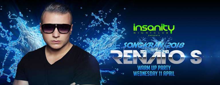 Songkran 2018 Warm Up Party with Renato