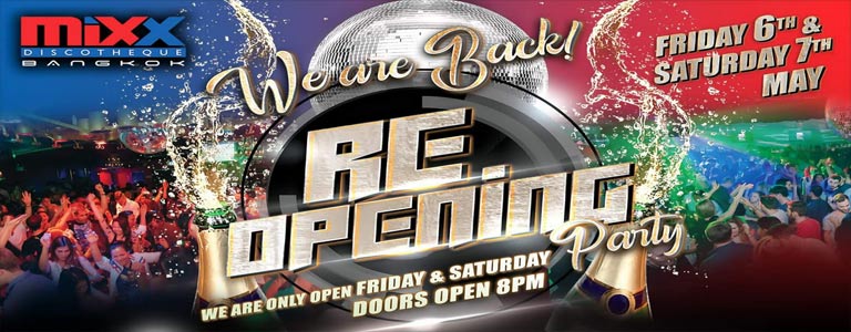 Mixx Discotheque pres. "Reopening Party"