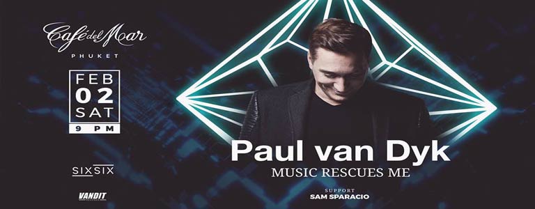 Paul Van Dyk at Cafe del Mar Phuket