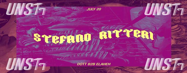 UNSTๆ presents: Stefano Ritteri at Glow