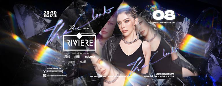 The Club Khaosan pres. DJ RIVIERE 