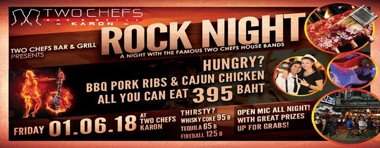 Rock Night at Two Chefs Bar & Grill