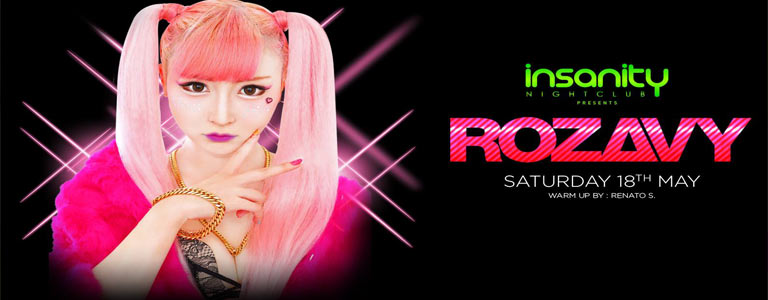 Japan nights w/ DJ Rozavy at Insanity Nightclub