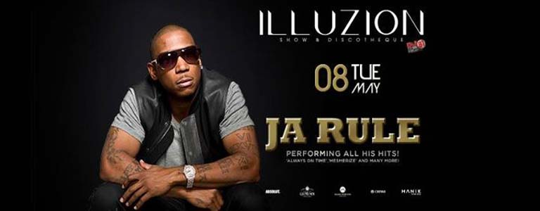 JA RULE Live performance at Illuzion