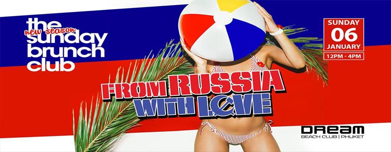 From Russia With Love Brunch & Pool Party at Dream Beach Club 