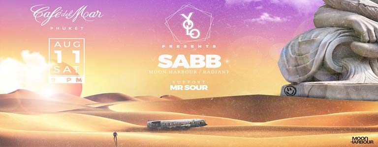 YOLO presents SABB ( Moon Harbour ) at Cafe del Mar Phuket