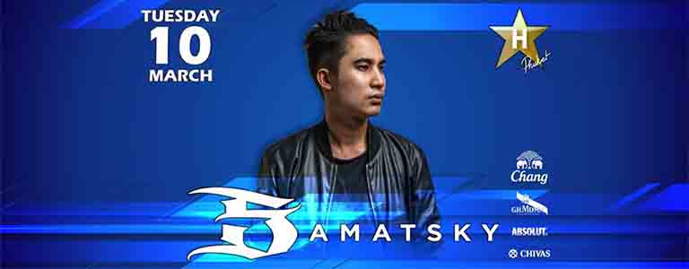 Dj Samatsky Live at Hollywood Phuket