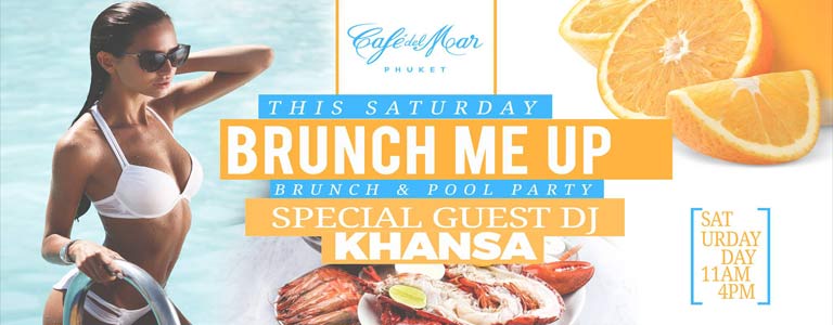 Saturday Brunch Pool Party w/ Dj Khansa at Café del Mar