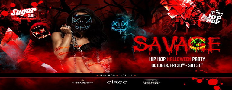 Savage Hip Hop Halloween Weekend at Sugar Club 