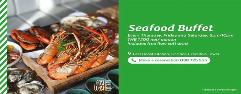 Seafood BBQ Buffet at Holiday Inn Pattaya