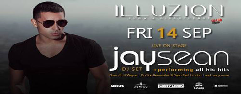 JAY SEAN Live On Stage at Illuzion Phuket