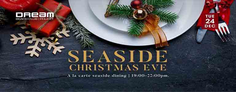 Seaside Christmas Eve at Dream Beach Club