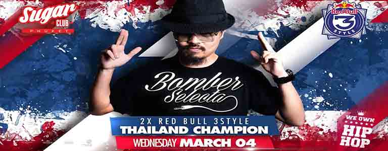 Bomber Selecta 2x Red Bull 3Style Thailand Champion