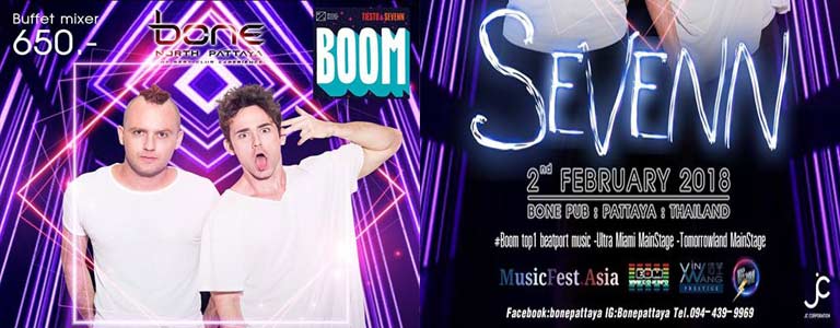 Bone Pattaya present DJs Sevenn