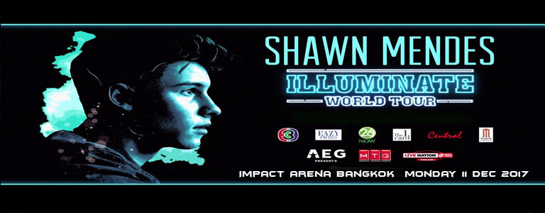 Shawn Mendes Illuminate World Tour 2017