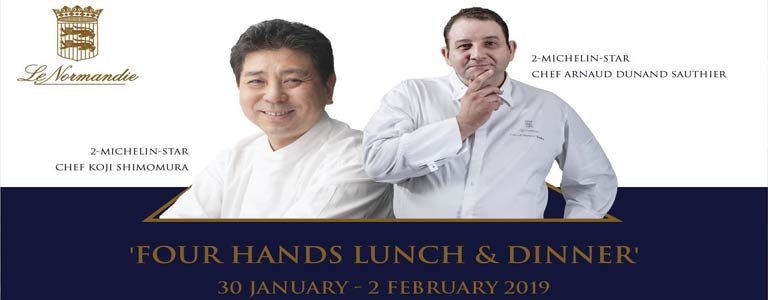 Four Hands Lunch & Dinner at Mandarin Oriental Bkk